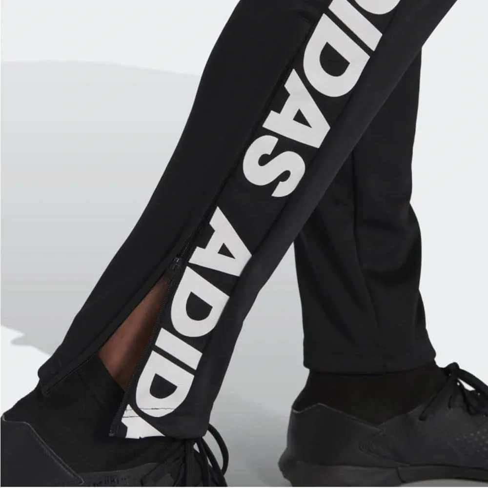 New adidas Tiro Asymmetrical Tape Pants Men's, Black